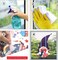 Patriotic PVC Dogs Window Clings, 9 Sheets Reusable 4th of July Decorations for Indoor Use, Wall Decor, Party Supplies